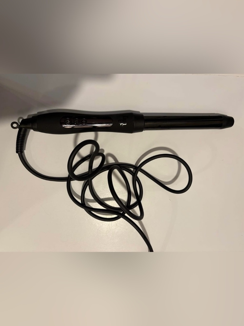 L’ange Black Hair Curling Wand